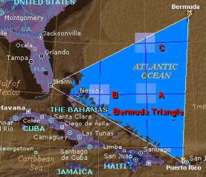 Peta Segitiga Bermuda
